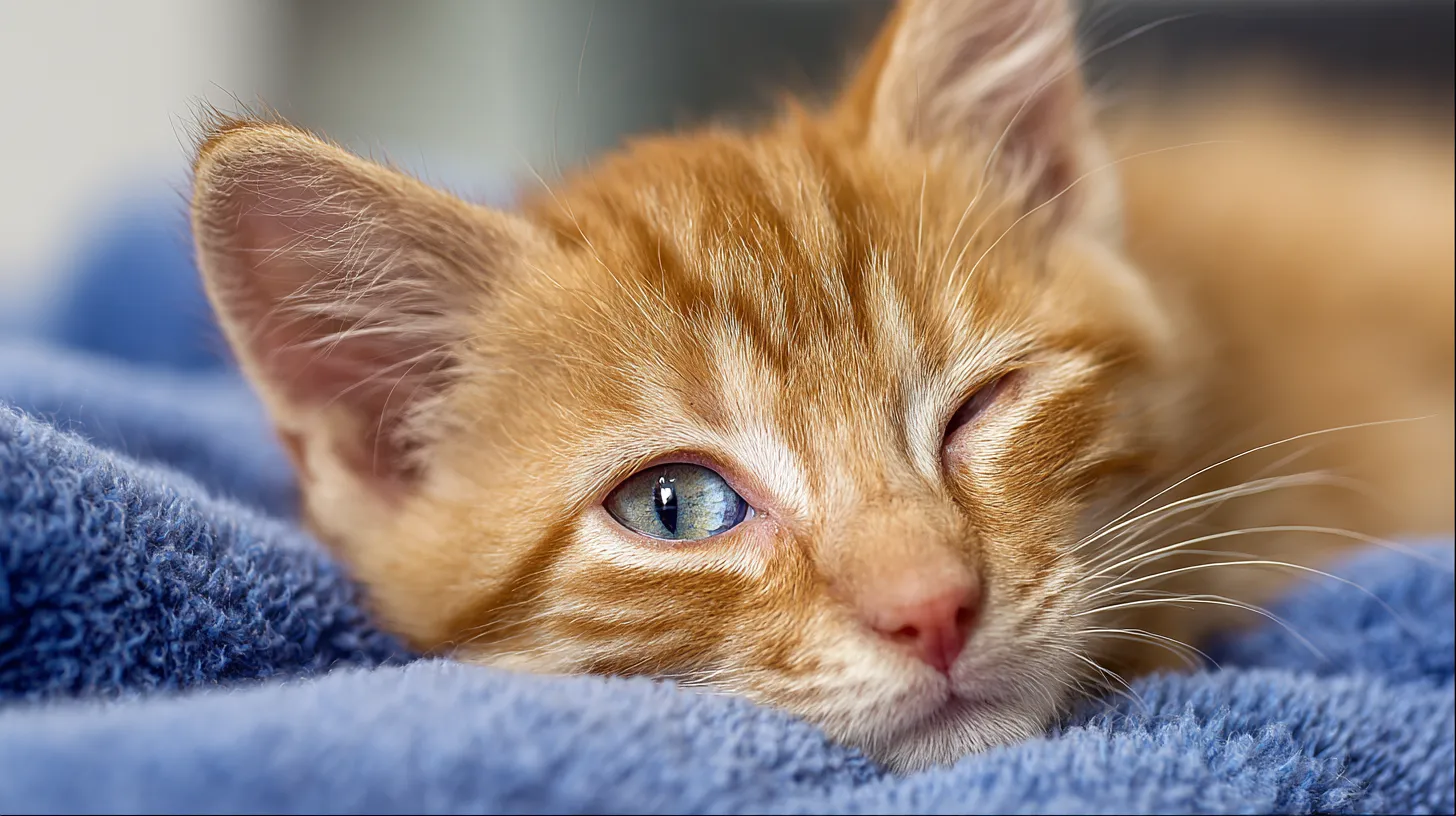 Kitten eye and ear care