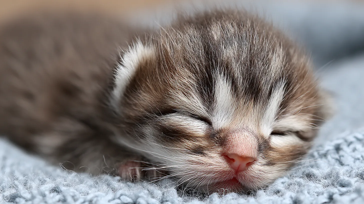 Newborn kitten development Newborn kitten growth stage