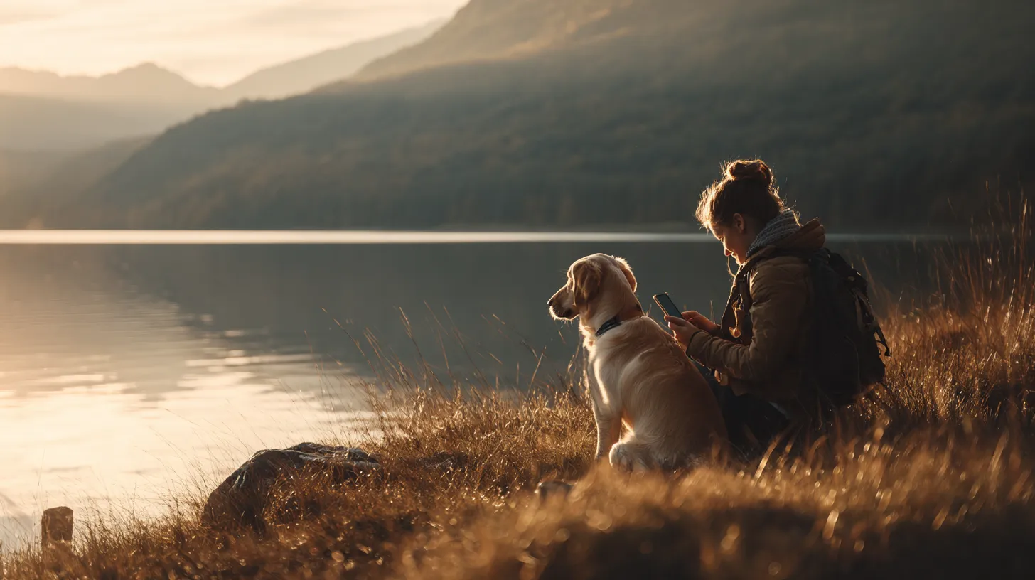 Dog training session with local trainer