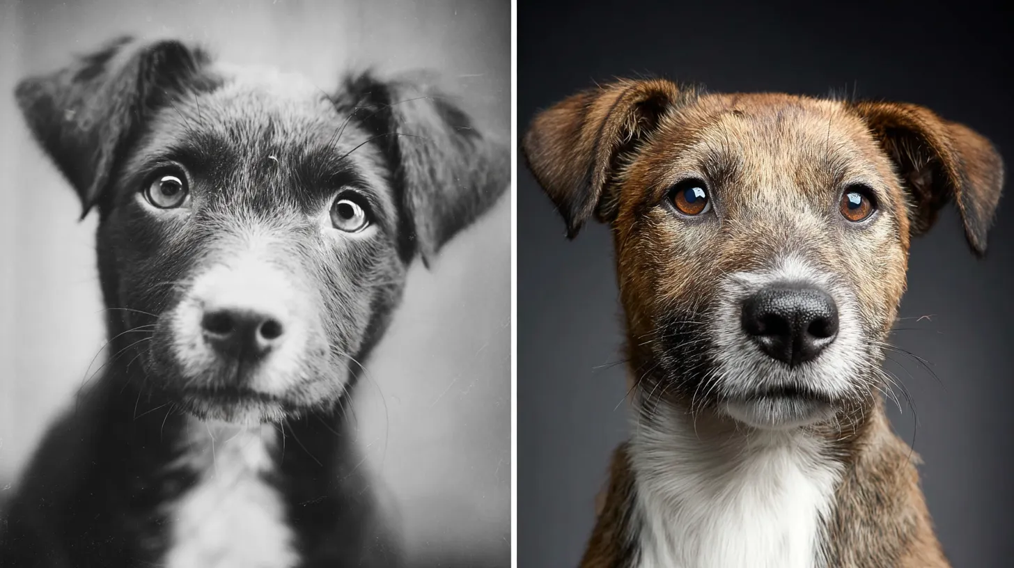 Rescued Dog Transformation Story Rescued Dog Before and After Adoption