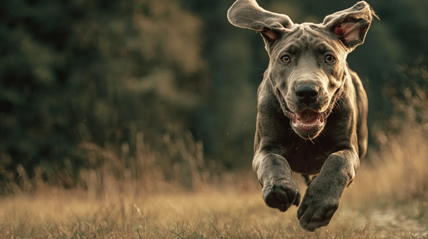 dogs in intelligence training session