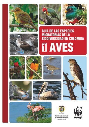 (eBook) Guía de las Especies Migratorias de la Biodiversidad en Colombia - Aves By Luis Germán Naranjo