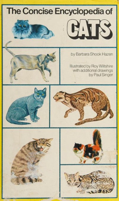 (eBook) The Concise Encyclopedia of Cats By Barbara Shook Hazen