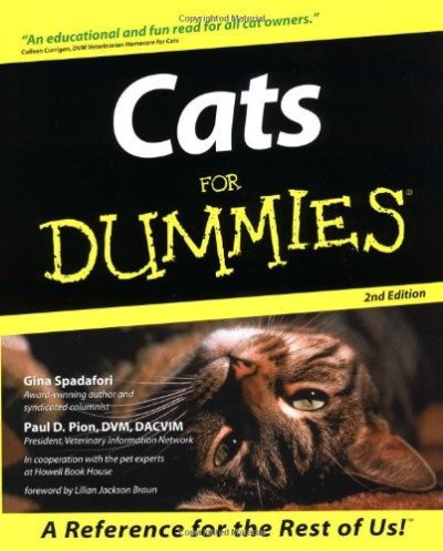 (eBook) Cats for Dummies By Gina Spadafori