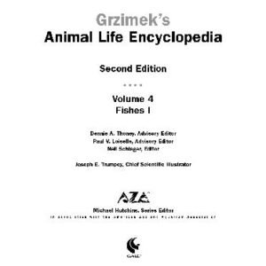 (eBook) Grzimek's Animal Life Encyclopedia (2nd Ed.) Fishes (PICTURES ONLY) By Hutchins M.