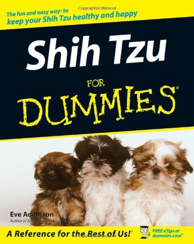 (eBook) Shih Tzu For Dummies by Eve Adamson